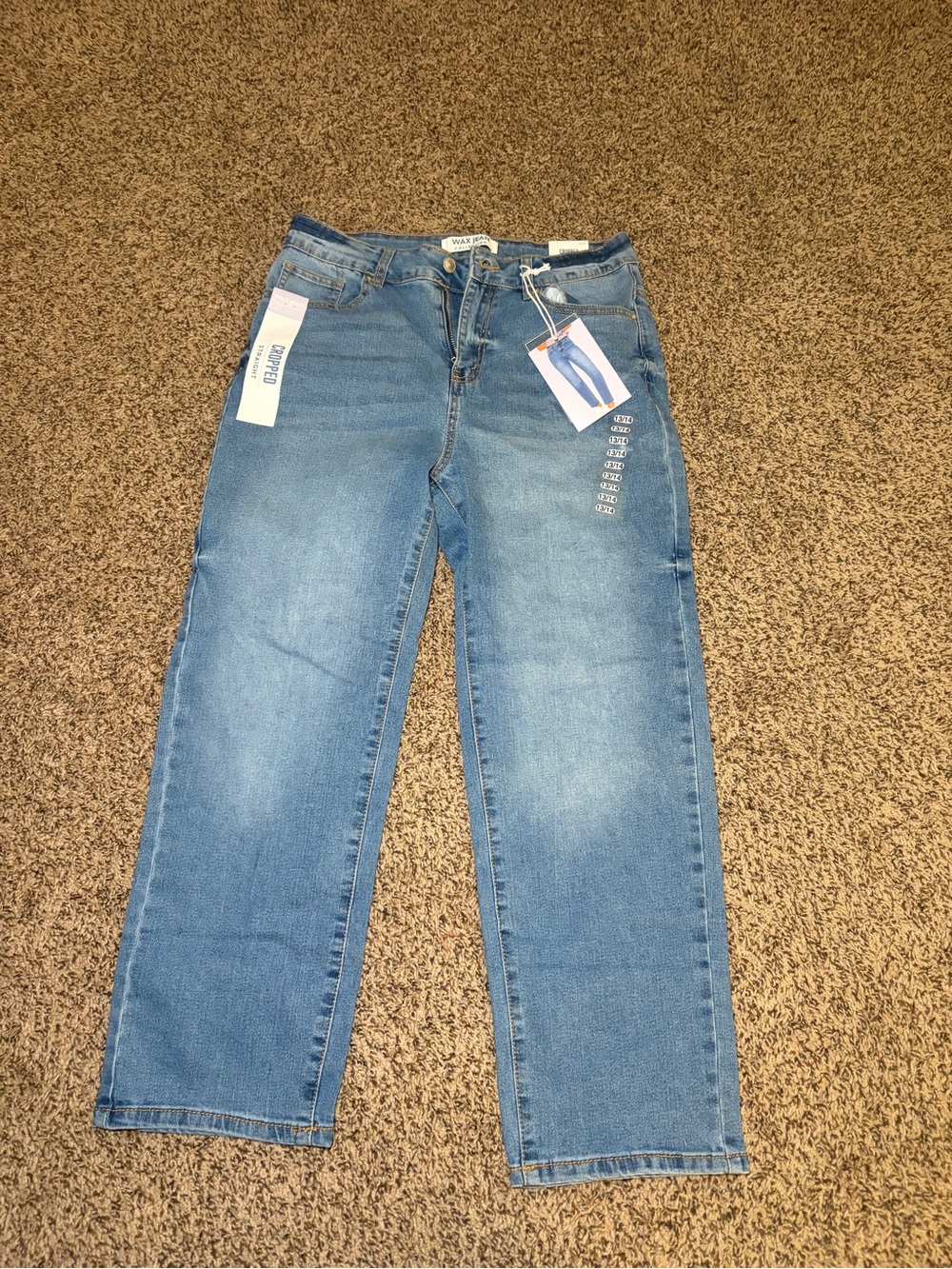 Wax Jean Light Blue cropped Women’s Jeans